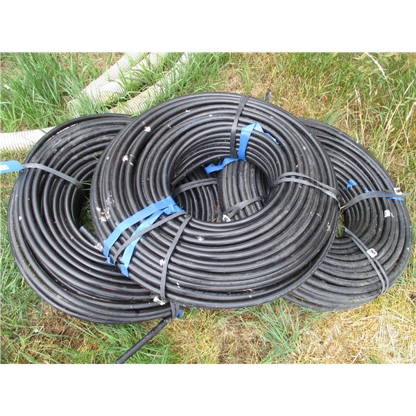 (3x Bid Price) 1/2" Poly Tube (400' Rolls) - New, Never Used