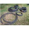 Image 1 : (8) Rolls of 1/2" Poly Tube (Various Lengths - Partials or Used)