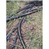 Image 2 : Pile of 1/2" Poly Tubing and Weeping Tile (Various Length, Sizes and Condition)