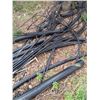 Image 3 : Pile of 1/2" Poly Tubing and Weeping Tile (Various Length, Sizes and Condition)