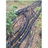Image 4 : Pile of 1/2" Poly Tubing and Weeping Tile (Various Length, Sizes and Condition)