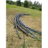 Image 7 : Pile of 1/2" Poly Tubing and Weeping Tile (Various Length, Sizes and Condition)
