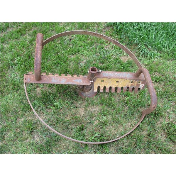 Auger Adapter for Planting Tree with Ground Slope (46" Diameter)