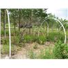Image 2 : Arch Hoops (10' Diameter), Rebar Posts, 2" Pipe