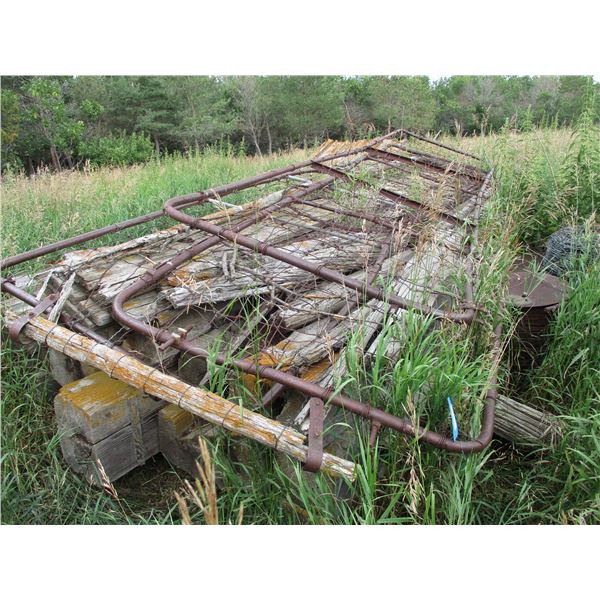 Metal Gates & Roll of Wire