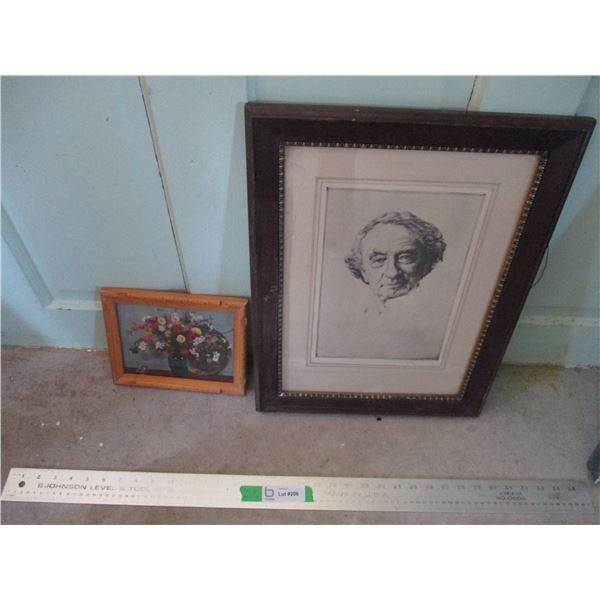 Ernest Forsbery Print & (1) Small Picture (15 x 20.5")