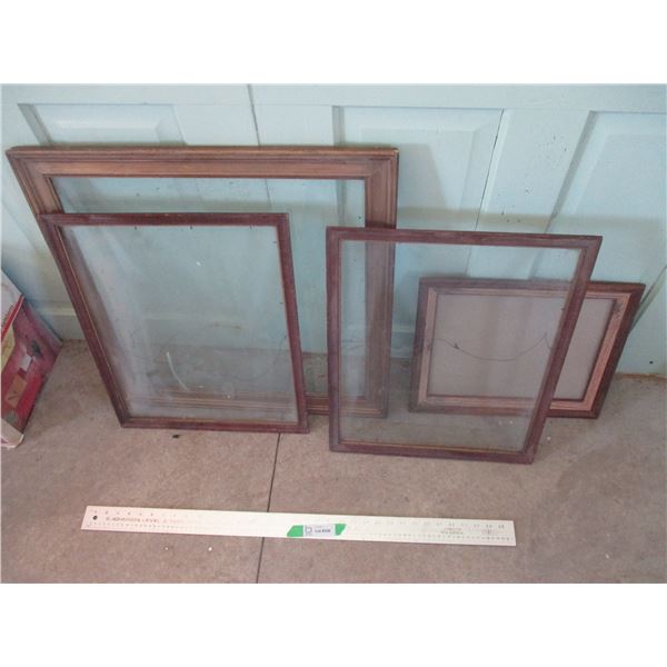 (4) Frames with Glass