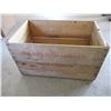 Image 2 : Gallagher, Holman, Lafrance Wooden Storage Crate (18.5 x 30.5")