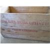 Image 3 : Gallagher, Holman, Lafrance Wooden Storage Crate (18.5 x 30.5")