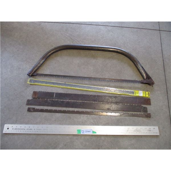 Buck Saw with (4) Extra Blades
