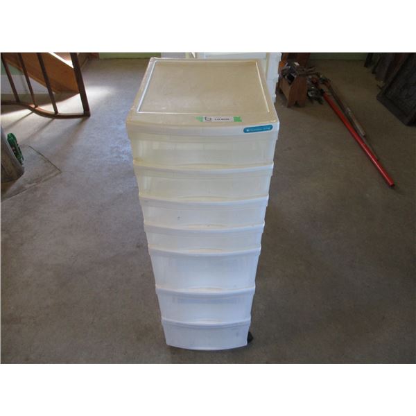 7 Tier Plastic Organizer (42" Tall)
