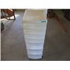 Image 1 : 7 Tier Plastic Organizer (42" Tall)