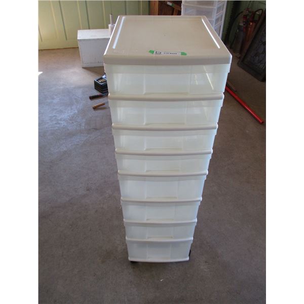 8 Tier Plastic Organizer (44" Tall)