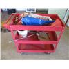 Image 2 : 4 Wheel Tool Cart with Contents