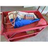 Image 4 : 4 Wheel Tool Cart with Contents