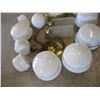 Image 4 : Lot of Misc. Light Fixtures - (11) Globes, (2) Swag Lights