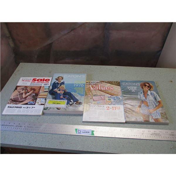 (4) 1970's Eaton's Catalogues