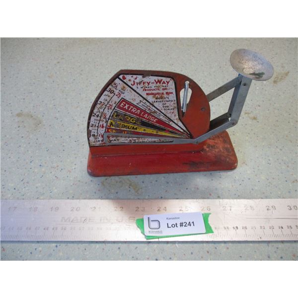 Vintage Egg Scale