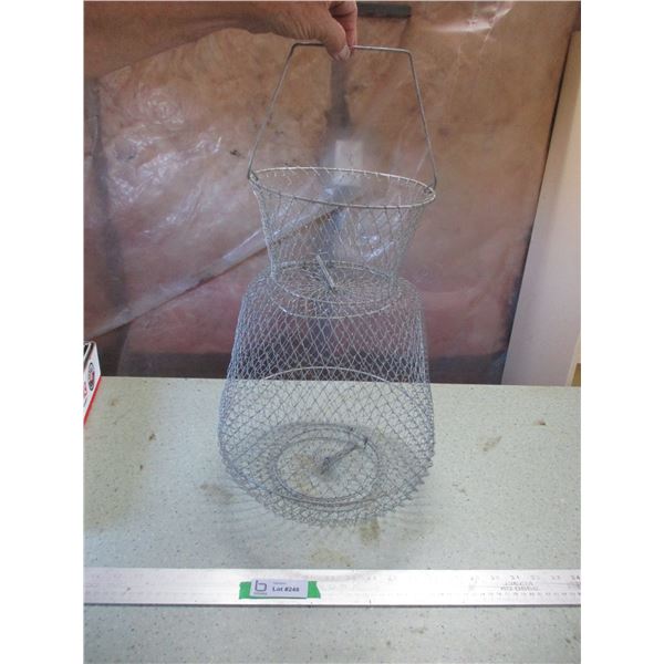 Vintage Fish Net/ Minnow Catcher