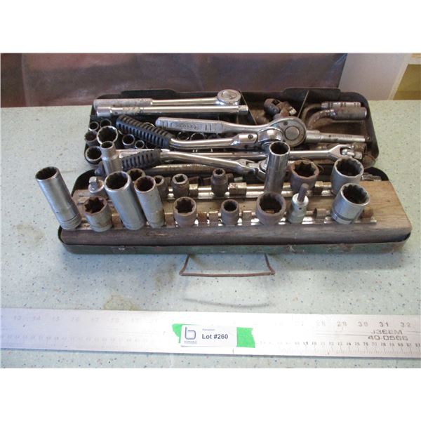 Misc. Socket Set (1/2", 4 & 6 Sided)