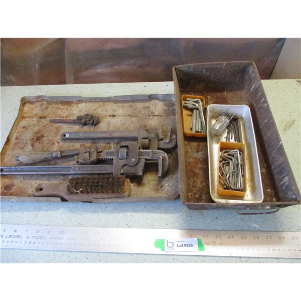 Pipe Wrench's (Various Sizes) & Allan Wrench's