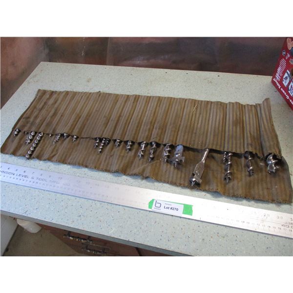 Set of Wood Bits in Display