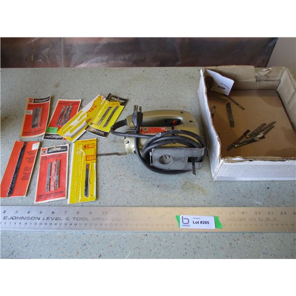Black & Decker Jig Saw with Blades