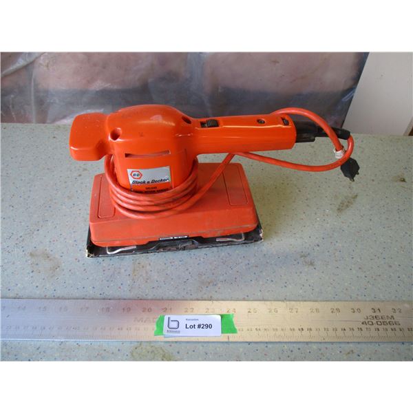 Black & Decker Dual Action Belt Sander