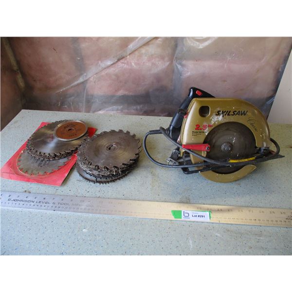 2.5 Hp Skill Saw Classic and Saw Blades