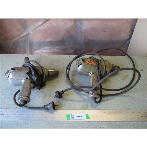 (2) 1/2" Corded Drills