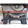 Image 8 : Sears Craftsman 12" Table Saw on Wheels with Accessories