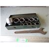Image 1 : Metric Socket Set (3/4" Drive), Metric Wrench