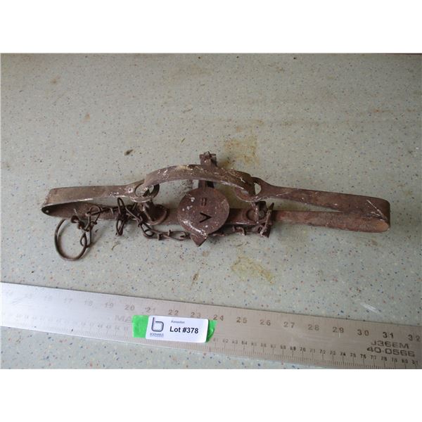 Vintage Leg Hold Animal Trap