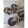 Image 2 : (4) Scaffolding Wheels
