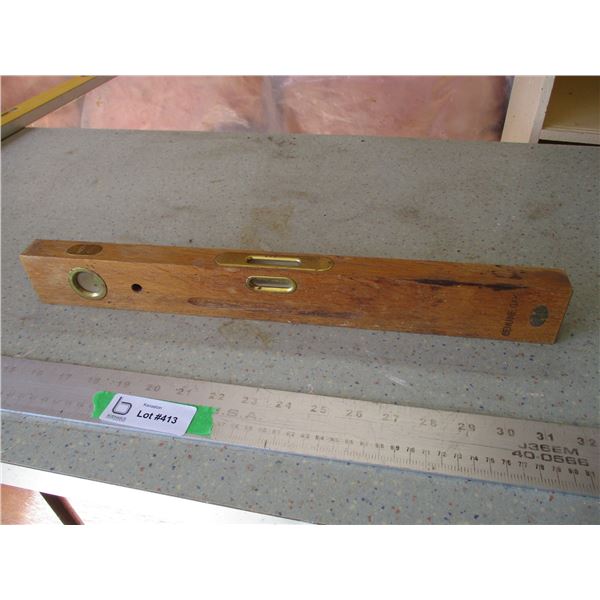 Hoppe 18" Vintage Wooden Level