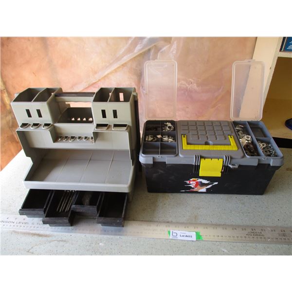 Small Tool Box with Organizer & Contents