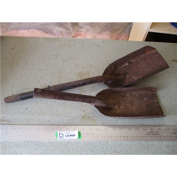 (2) Coal Shovels