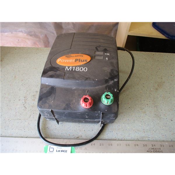 Gallagher Power Plus M1800 Electric Fencer