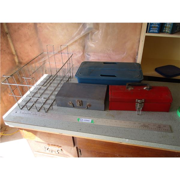 (3) Empty Tool Boxes