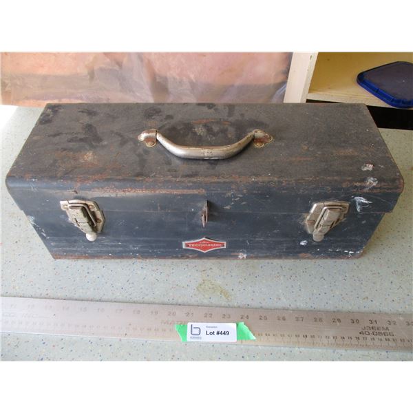 Toolbox with Baler Belt Parts and Pick Up Teeth