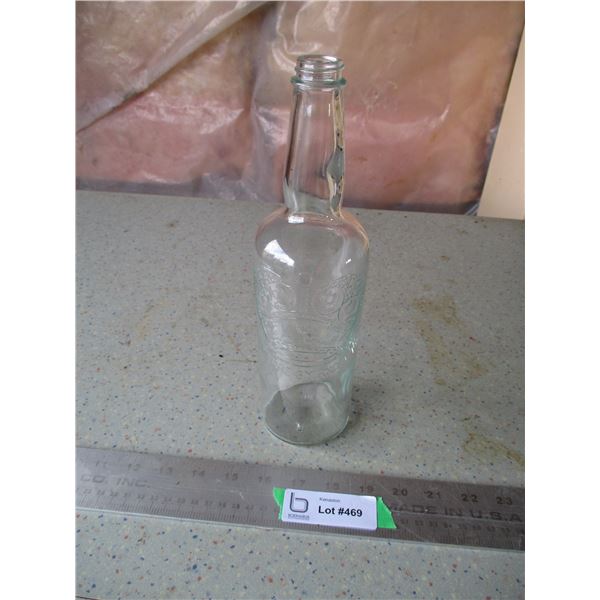 Smirnoff 1818 Glass Bottle with No Cap