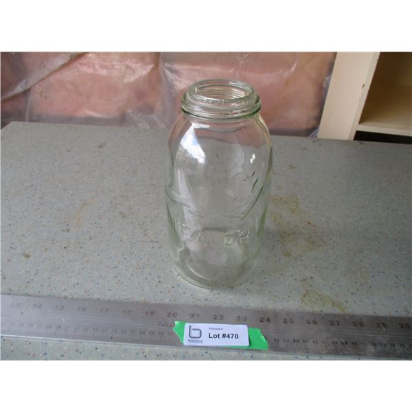 Beaver Sealer with No. 2 Stamp (Some Chips)