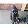 Image 3 : (4) Eskimo Carving Sculptures (Mother, Child & 2 Others)