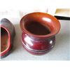 Image 4 : Spittoon Shaped Wooden Planter, Size 40 Wooden Shoes