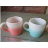 Image 2 : (4) 1940's - 1950's Vintage Retro Coffee Cups (Rare)