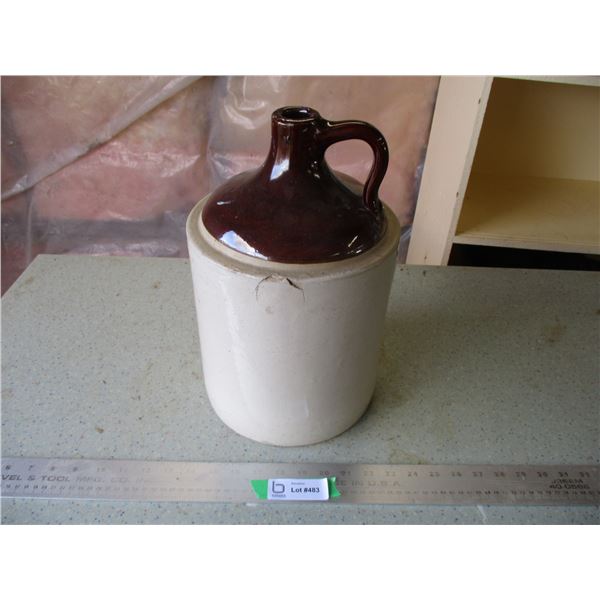 2 Gallon Stoneware Crock (15" Tall - Some Chips)