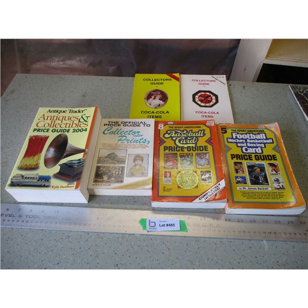 (6) Collector Guides (Baseball, Coca-Cola, Football, Misc.)