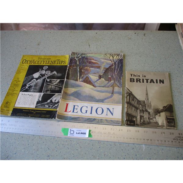 American Legion Magazine with This is Britain, Misc.
