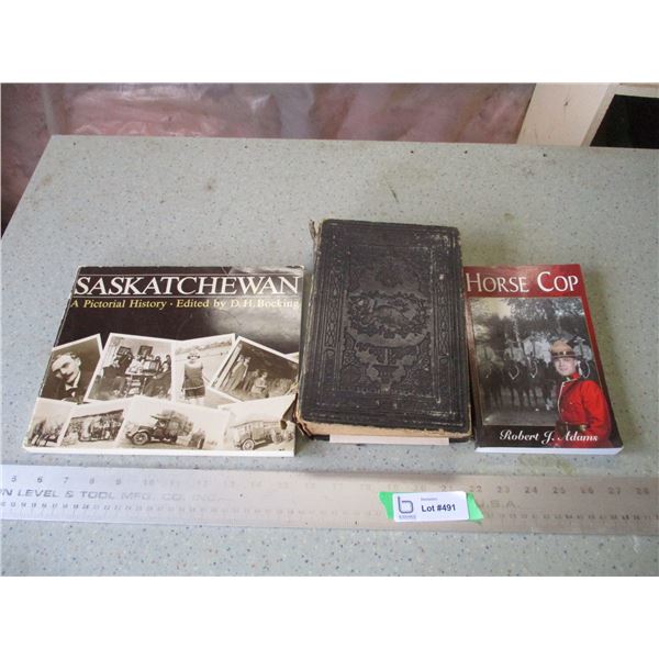 Canada Directory Book 1851-1852, Saskatchewan History Book, Horse Cop Book