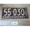 Image 1 : 1931 Saskatchewan License Plate